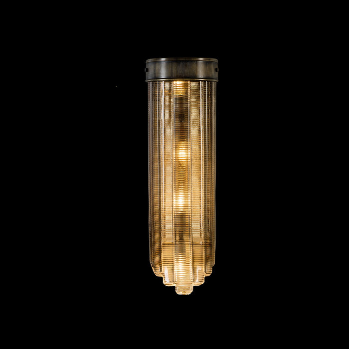 Fine Art 20163-0-550 LED Wall Sconce, Brushed Bronze