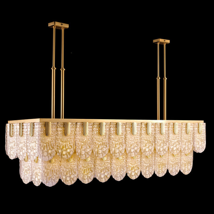 Fine Art 20168-1-231 LED Chandelier, Antique Gold Plated