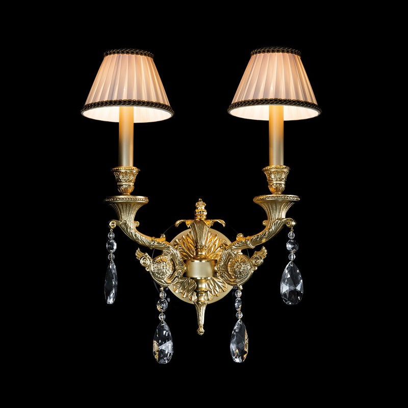 Fine Art 20185-0-231 LED Wall Sconce, Antique Gold Plated