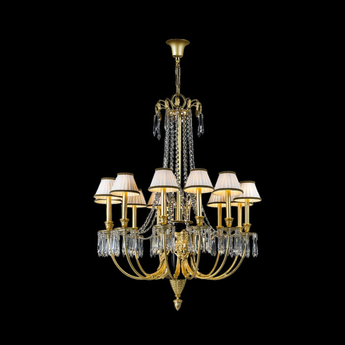 Fine Art 20187-0-231 LED Chandelier, Antique Gold Plated