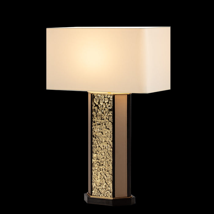 Fine Art 20279-0-231 LED Table Lamp, Antique Gold Plated