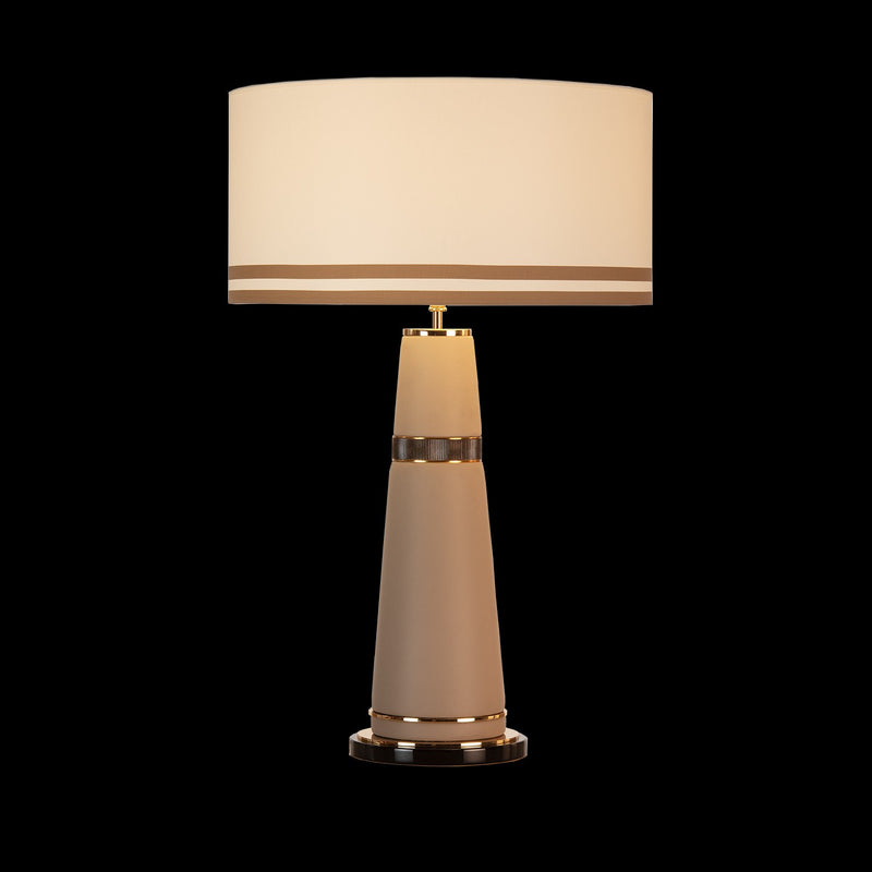 Fine Art 20280-0-614 LED Table Lamp, Polished Brass/Brushed Bronzed/Polished Black