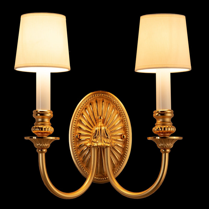 Fine Art 20301-0-231 LED Wall Sconce, Antique Gold Plated