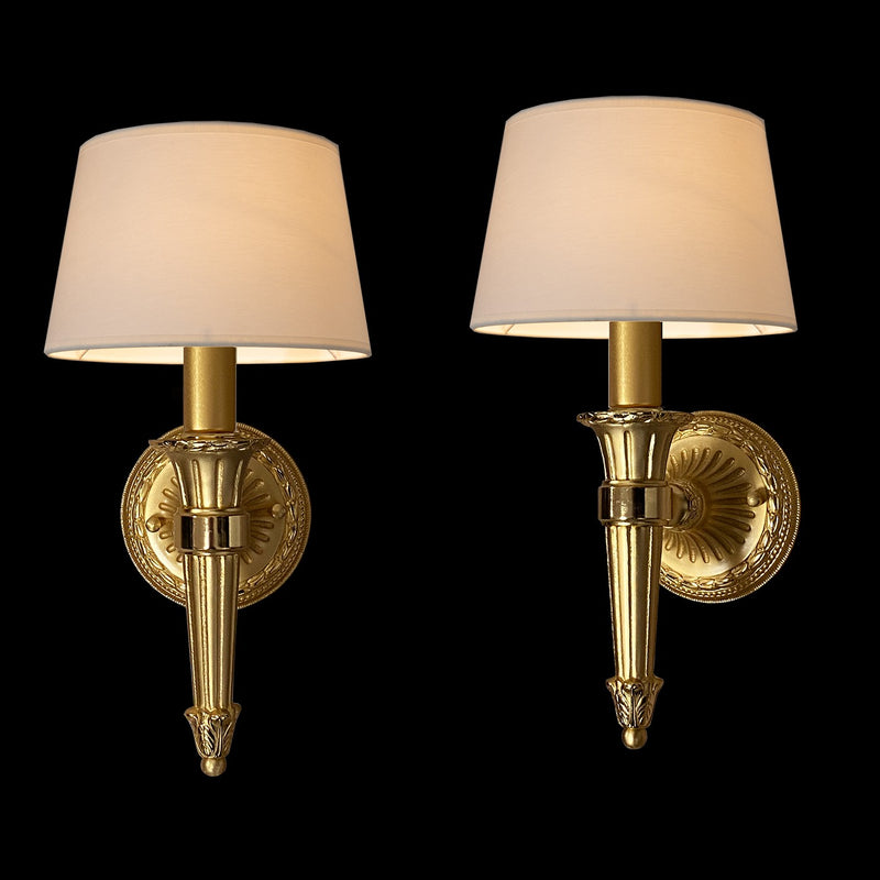 Fine Art 20303-0-231 LED Wall Sconce, Antique Gold Plated