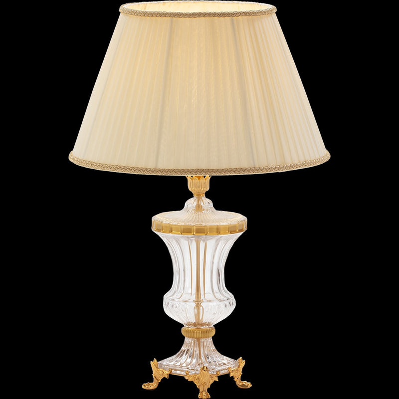 Fine Art 20306-0-231 LED Table Lamp, Antique Gold Plated