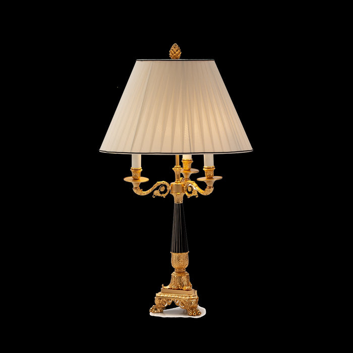 Fine Art 20307-0-231 LED Table Lamp, Antique Gold Plated