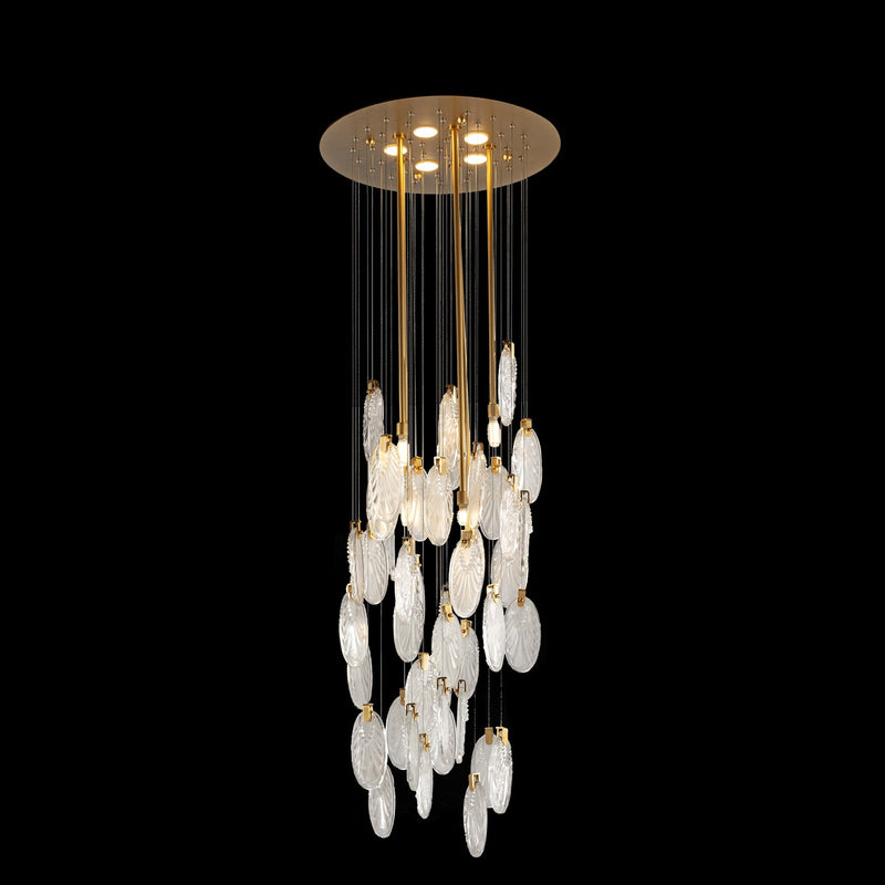 Fine Art 20325-0-231 LED Chandelier, Antique Gold Plated