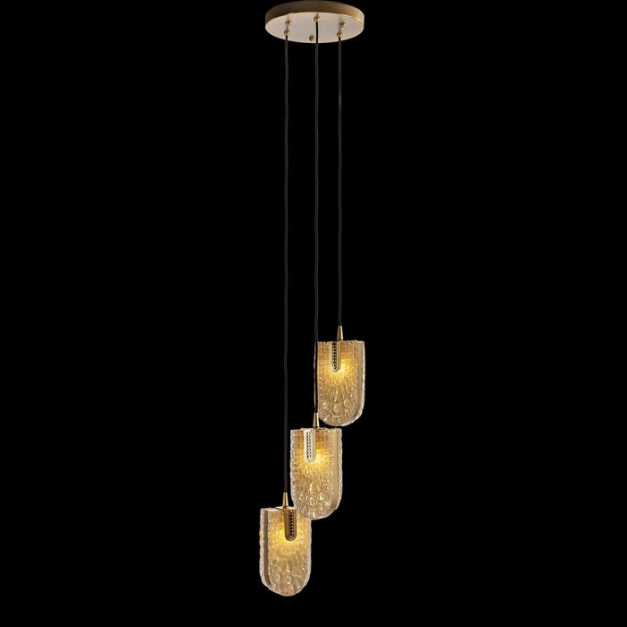 Fine Art 20326-0-231 LED Pendant, Antique Gold Plated