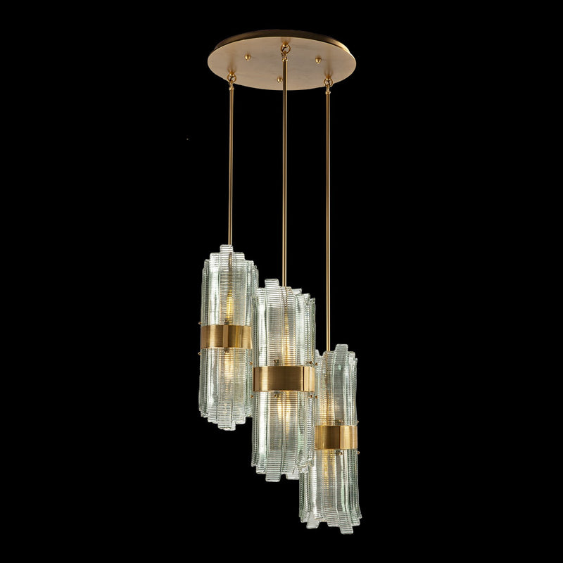 Fine Art 20334-0-231 LED Pendant, Antique Gold Plated