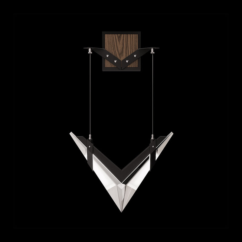 Fine Art 100050-1 LED Wall Sconce, Black