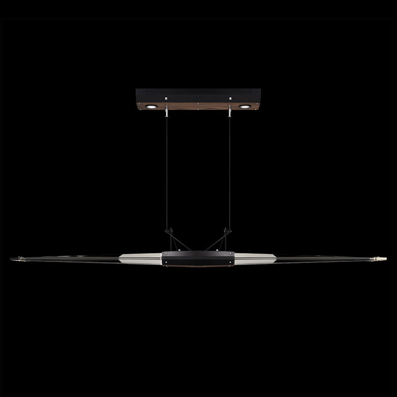 Fine Art 100051-1 LED Linear Pendant, Black