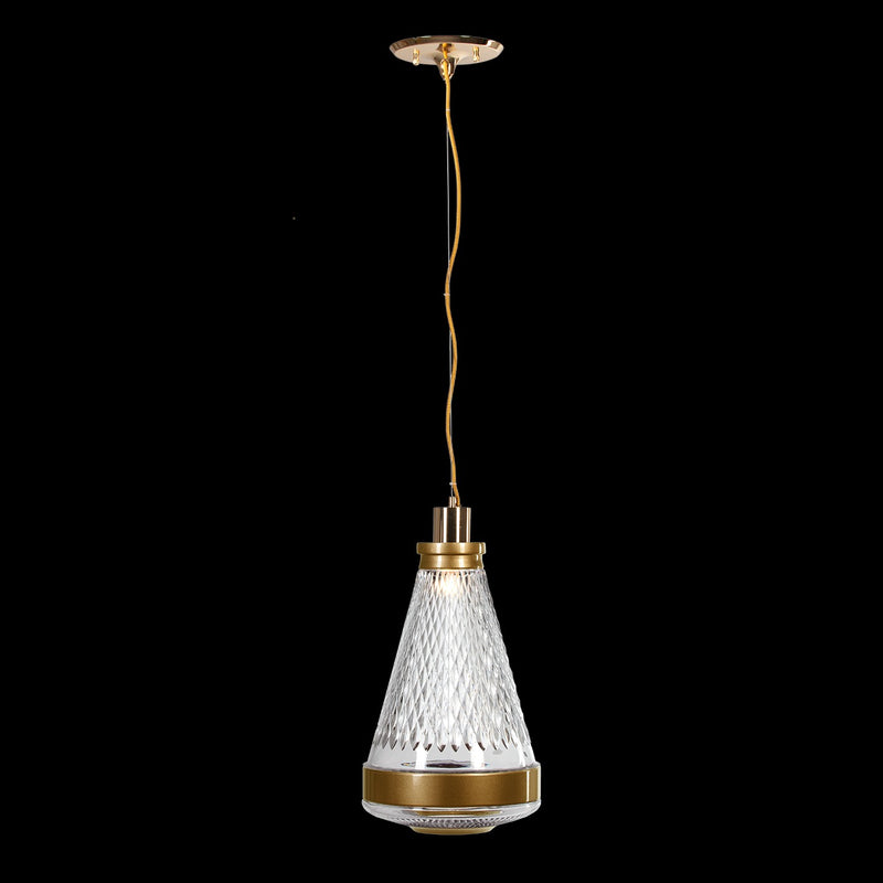 Fine Art 20289-1-550 LED Pendant, Polished Brass