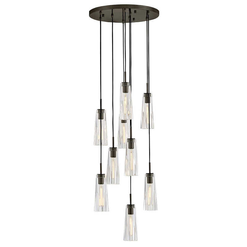 Fredrick Ramond FR31104BX-CL LED Pendant, Black Oxide