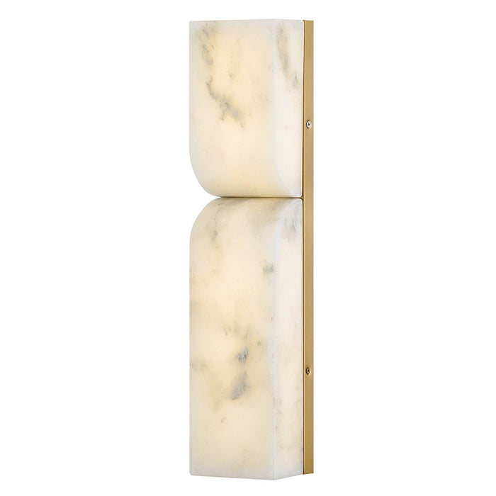 Fredrick Ramond FR41970LCB LED Wall Sconce, Lacquered Brass