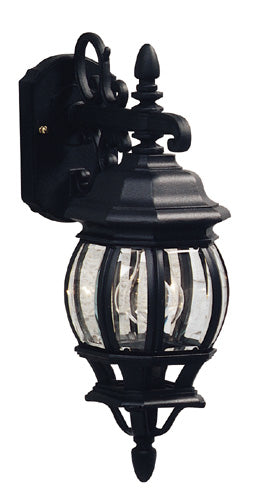 Artcraft AC8091BK One Light Outdoor Wall Mount, Black