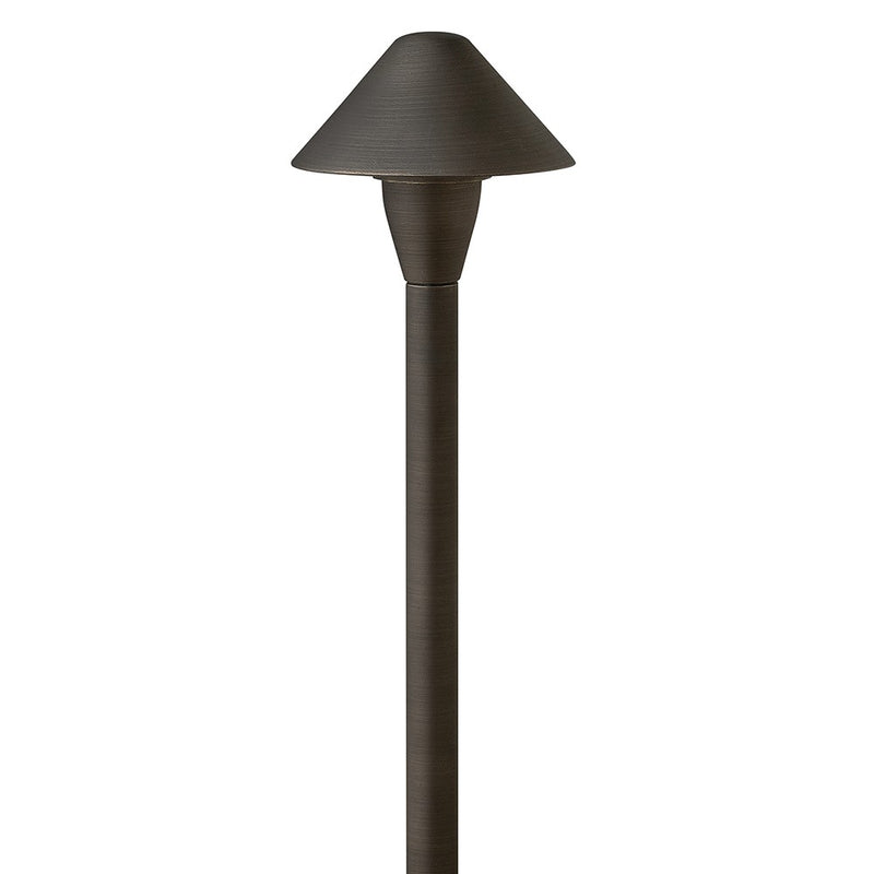 Hinkley 16016BSK-LL LED Path Light, Brass Satin Black