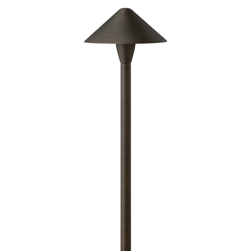 Hinkley 16019BSK-LL LED Path Light, Brass Satin Black