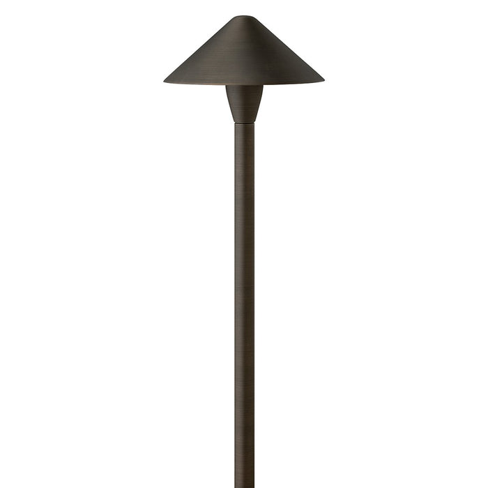 Hinkley 16019BSK-LL LED Path Light, Brass Satin Black