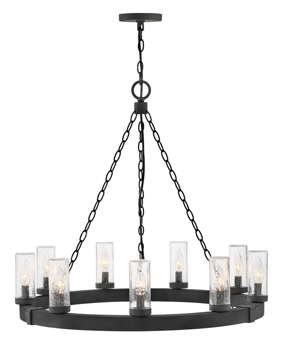 Hinkley 29208BK-LV LED Chandelier, Black