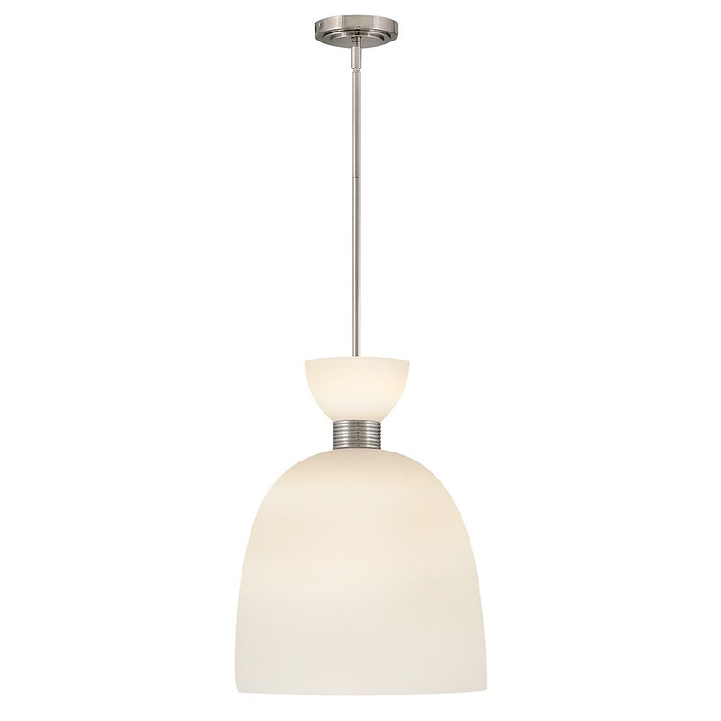 Hinkley 48347PN LED Pendant, Polished Nickel