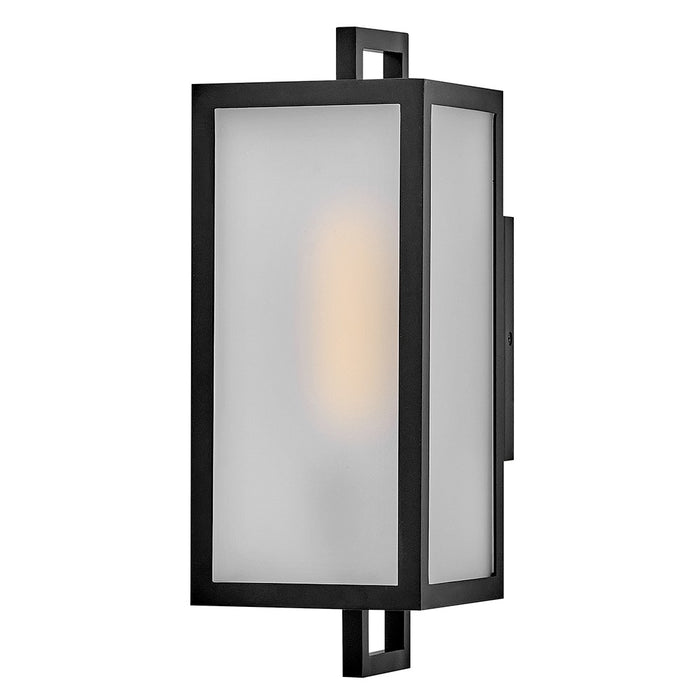 Lark 82070BK LED Outdoor Wall Mount, Black