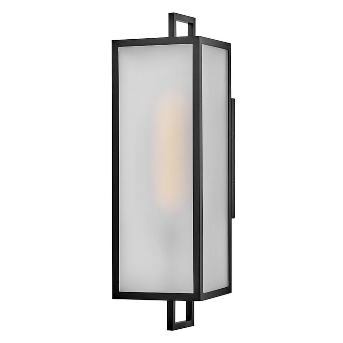 Lark 82075BK LED Outdoor Wall Mount, Black