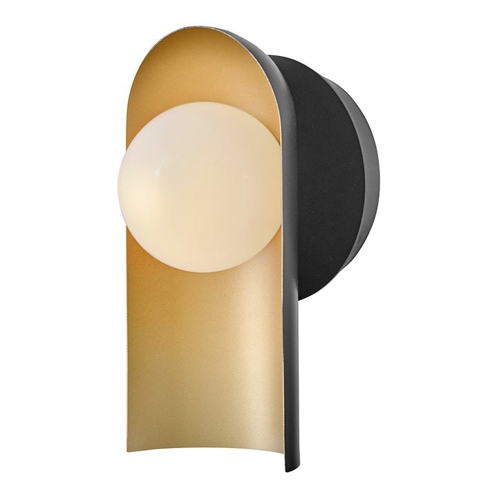 Lark 84230BK-LCB LED Wall Sconce, Black