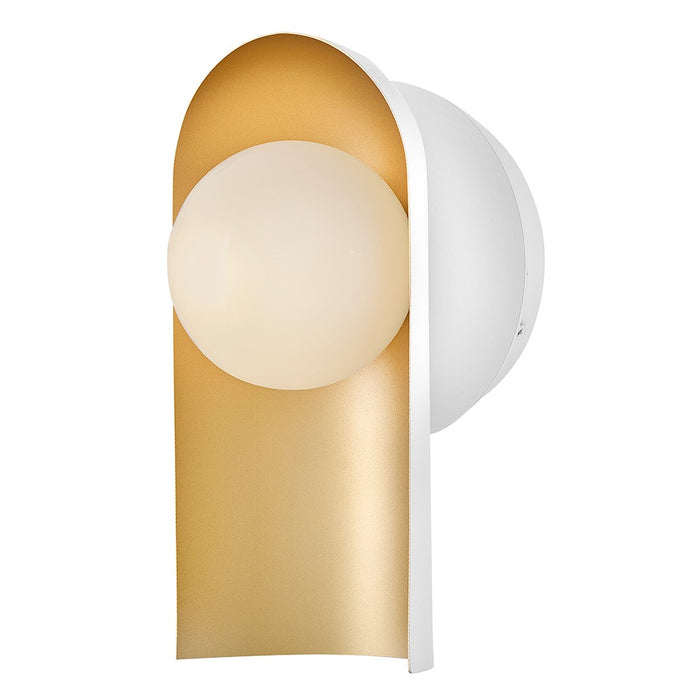 Lark 84230SO LED Wall Sconce, Satin Off-White