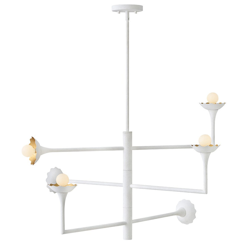 Lark 84246TXP LED Chandelier, Textured Plaster