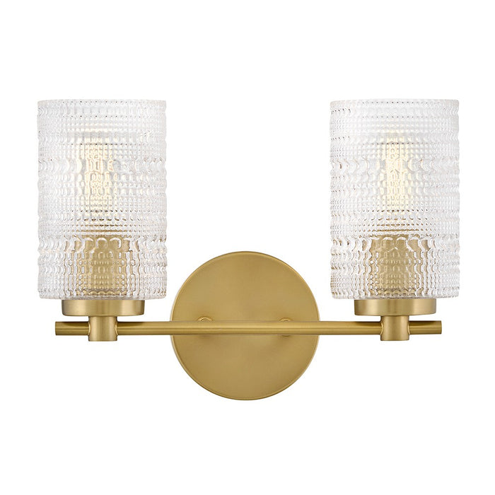 Lark 85572LCB LED Bath, Lacquered Brass