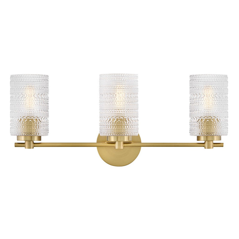 Lark 85573LCB LED Bath, Lacquered Brass