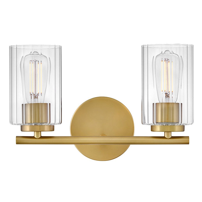Lark 85582LCB LED Bath, Lacquered Brass