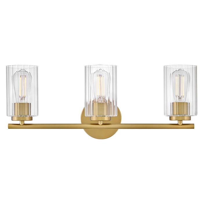 Lark 85583LCB LED Bath, Lacquered Brass