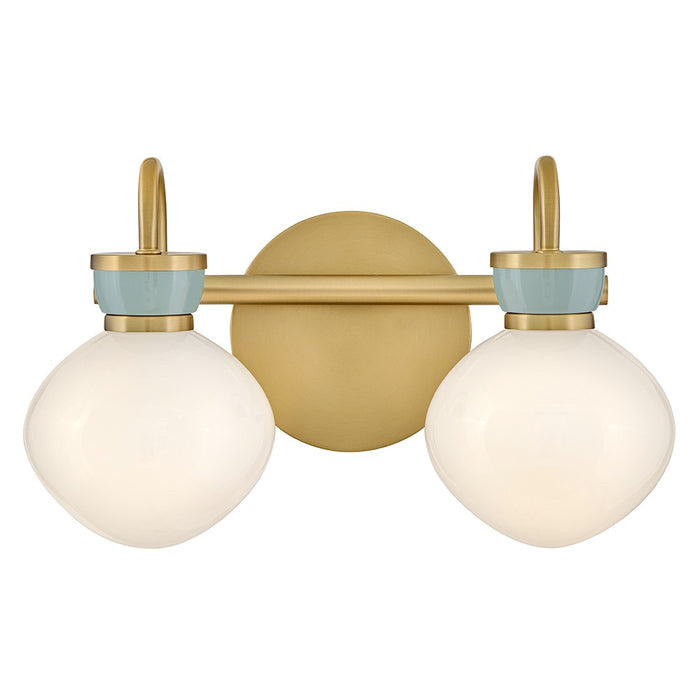 Lark 85592LCB-SF LED Bath, Lacquered Brass
