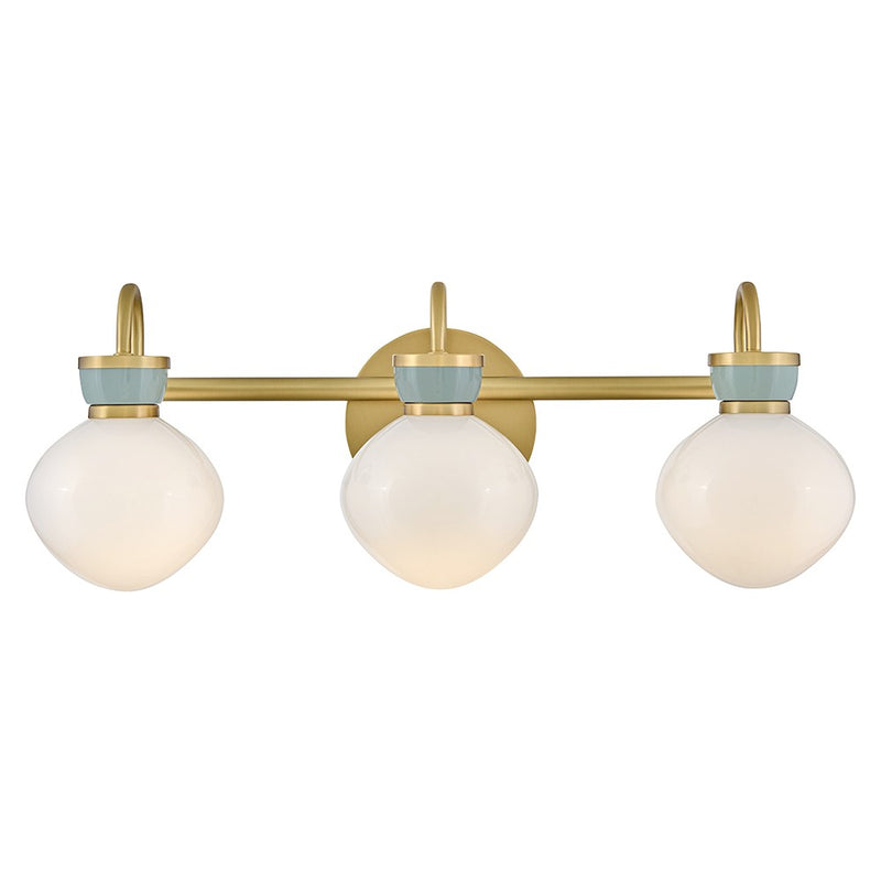 Lark 85593LCB-SF LED Bath, Lacquered Brass