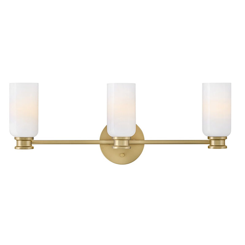 Lark 85613LCB LED Bath, Lacquered Brass