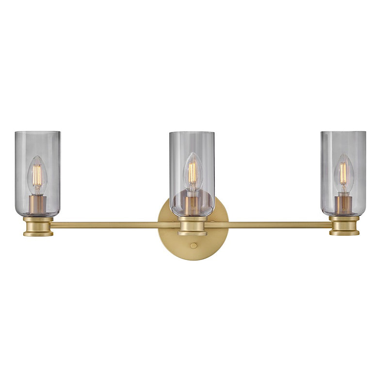 Lark 85613LCB-SM LED Bath, Lacquered Brass