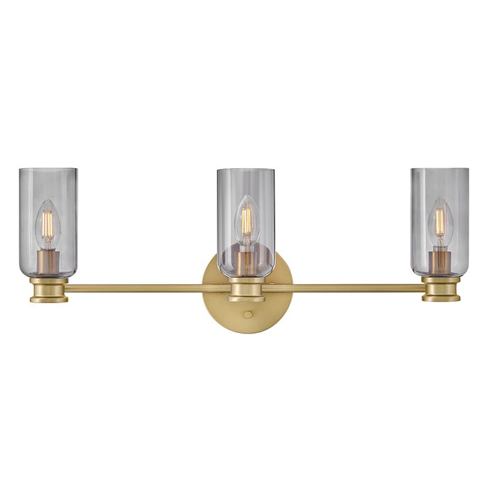 Lark 85613LCB-SM LED Bath, Lacquered Brass