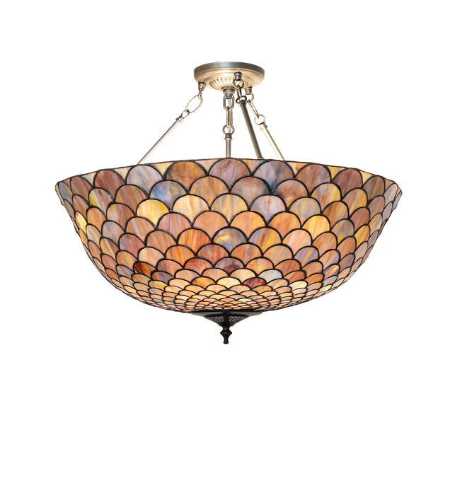 Meyda Tiffany 275981 Three Light Semi-Flushmount