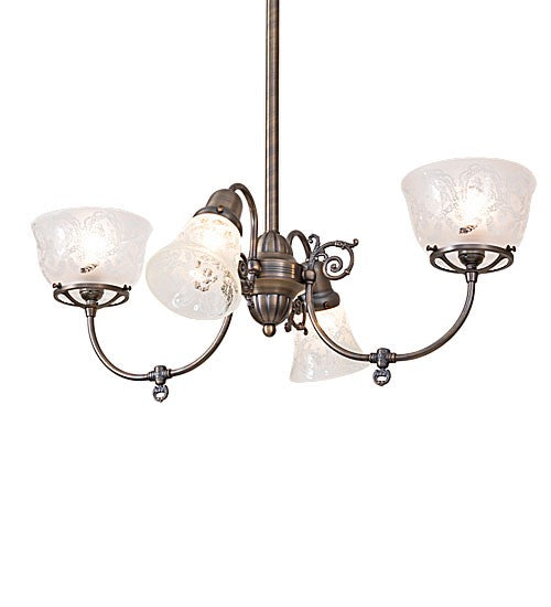 Meyda Tiffany 278110 Four Light Chandelier