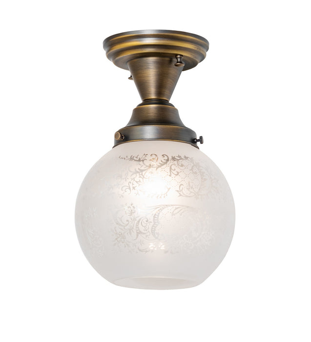 Meyda Tiffany 278330 One Light Flushmount