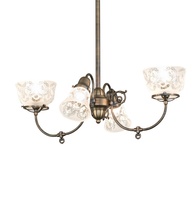 Meyda Tiffany 279290 Four Light Chandelier