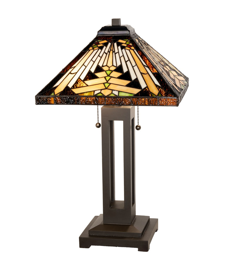 Meyda Tiffany 279996 Two Light Table Lamp