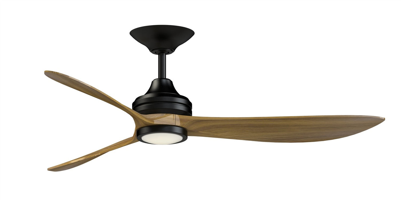 Fanimation FPD6725BLK 60" Ceiling Fan, Black