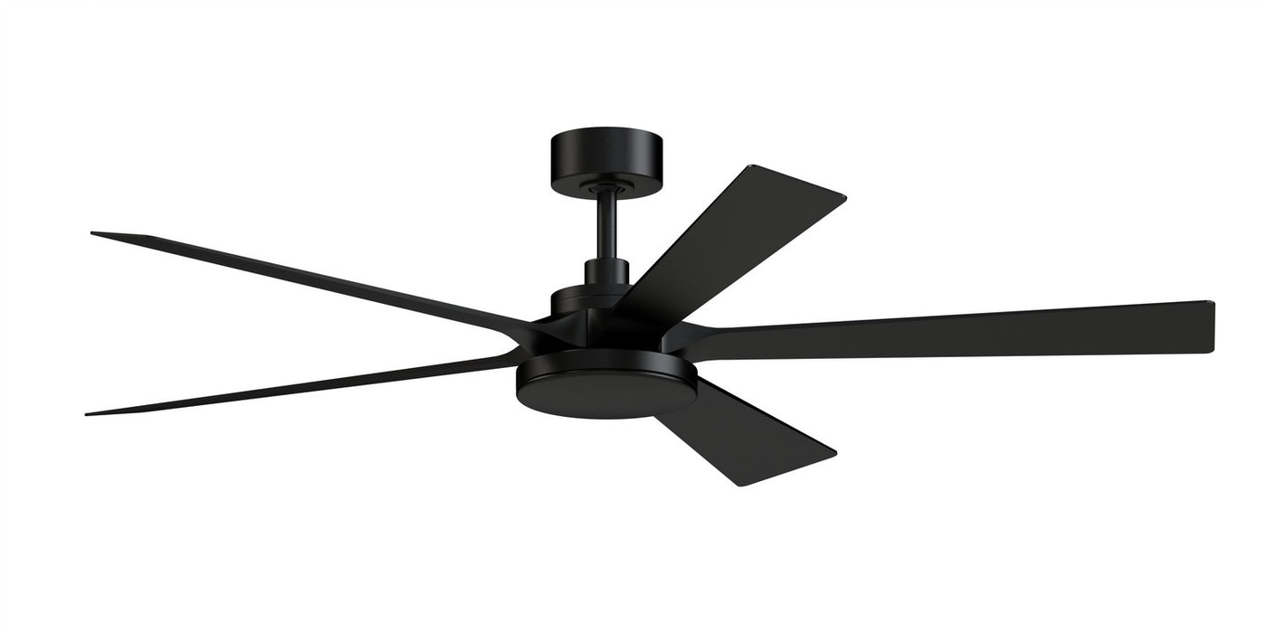 Fanimation FPD8564BL 64" Ceiling Fan, Black