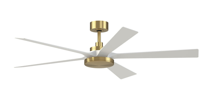 Fanimation FPD8564BS 64" Ceiling Fan, Brushed Satin Brass