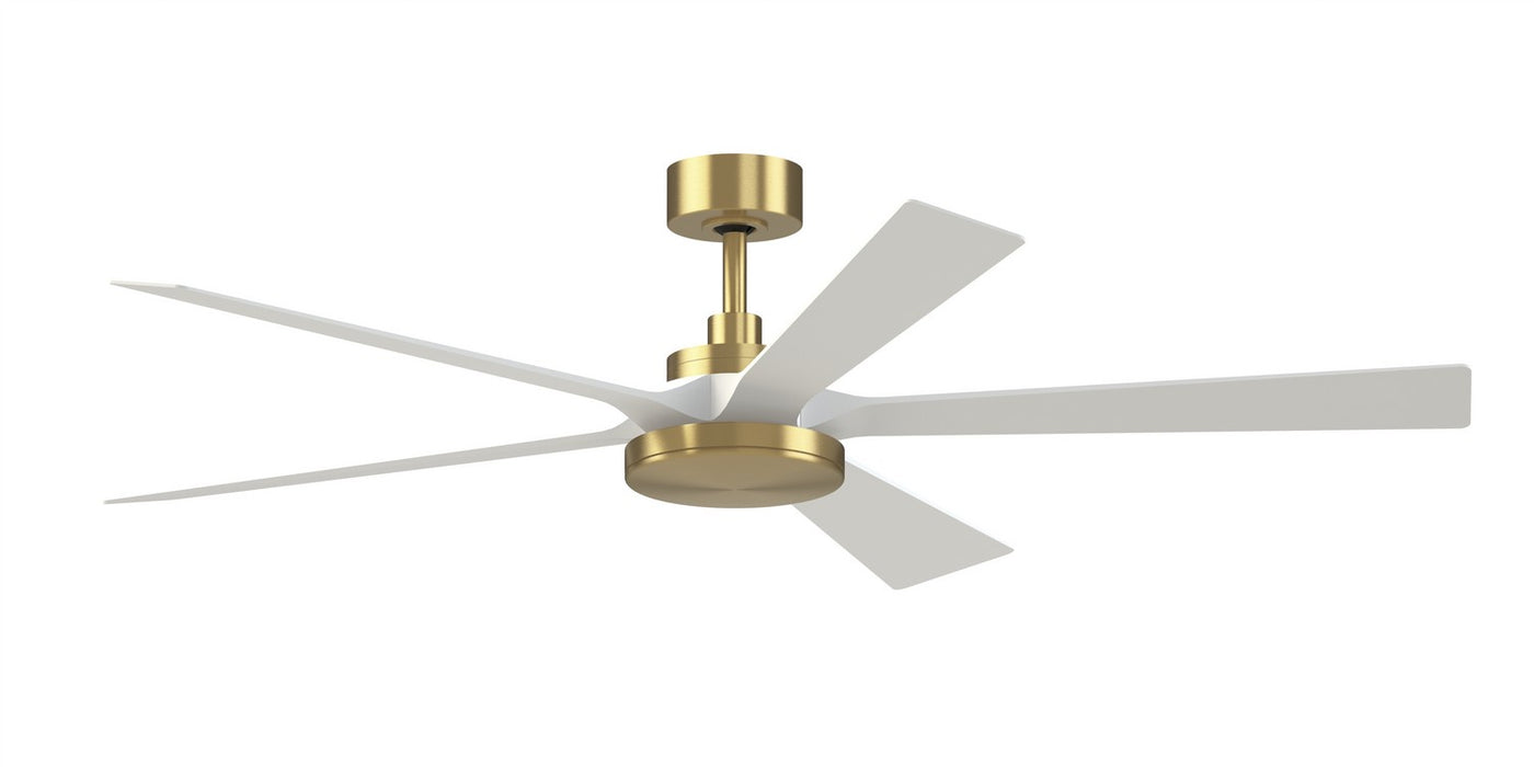 Fanimation FPD8564BS 64" Ceiling Fan, Brushed Satin Brass