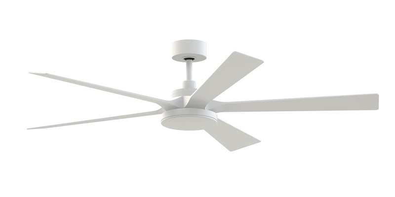 Fanimation FPD8564MW 64" Ceiling Fan, Matte White