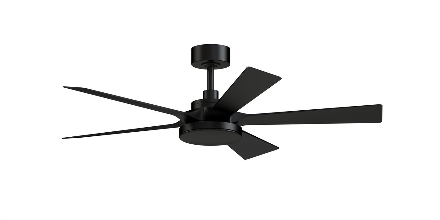 Fanimation FPD8570BL 52" Ceiling Fan, Black