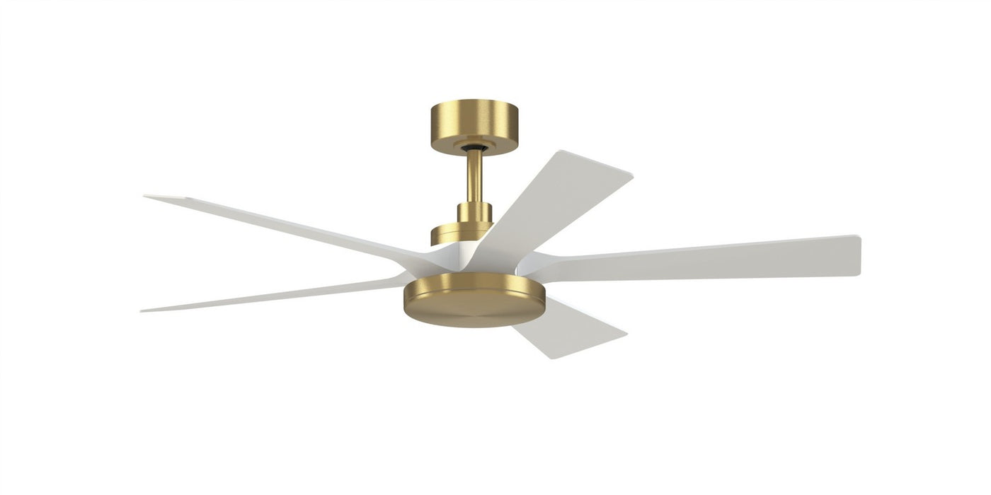 Fanimation FPD8570BS 52" Ceiling Fan, Brushed Satin Brass
